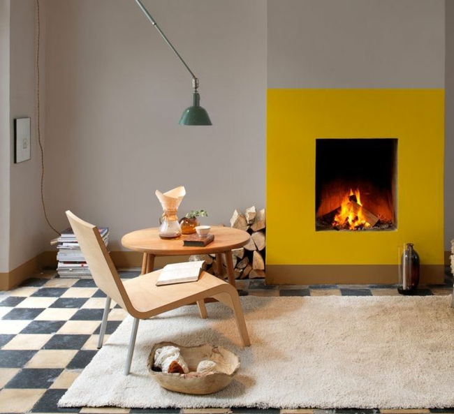 idée-originale-cheminée-design-encastrée-style-scandinave-meubles-bois