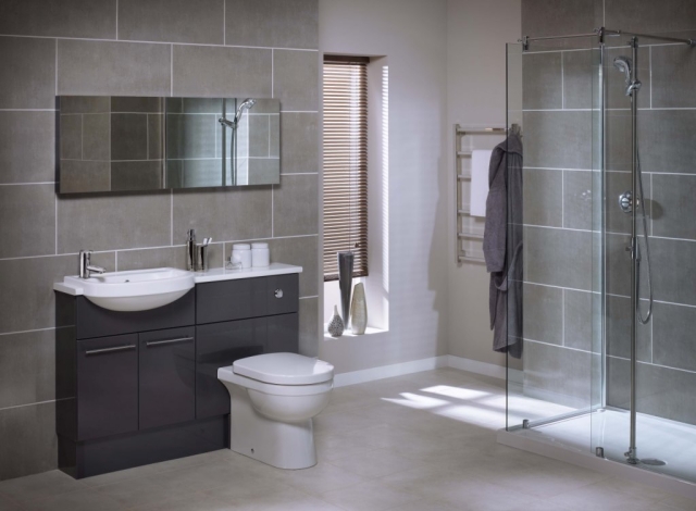 idée-originale-salle-de-bain-grise-armoire-douche-carreaux