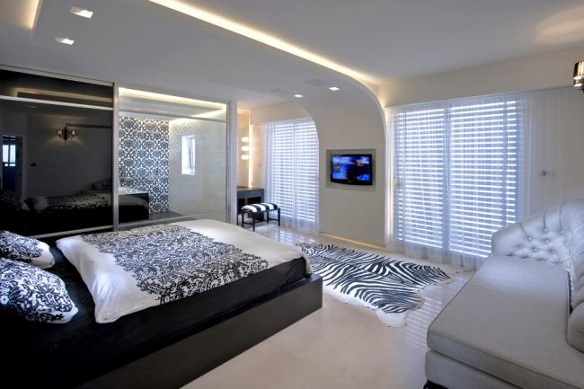 idée-originale-éclairage-indirect-discret-led-plafond-chambre-coucher