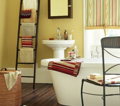 idée-salle-bain-couleurs-terreuses-chaleureuses
