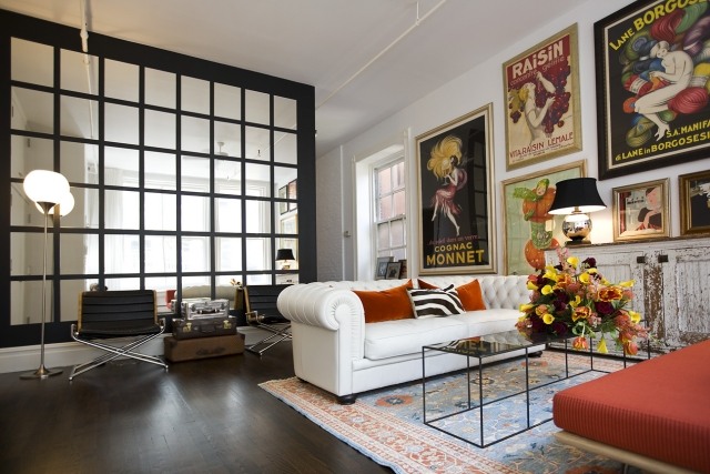 idées de déco salon moderne posters-magnifiques