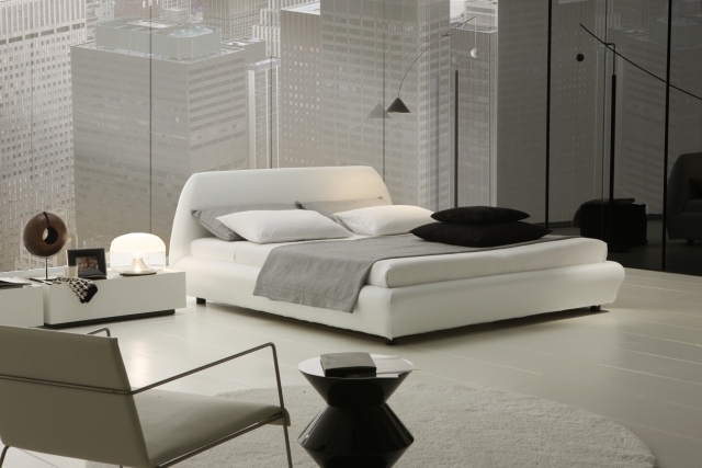 lit-moderne-idée-originale-couleur-blanche-table-de-nuit