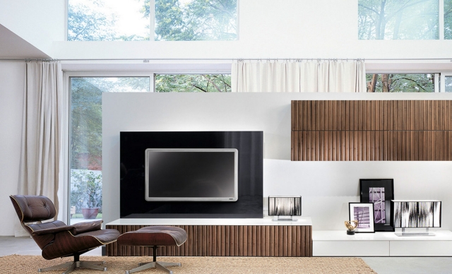 meuble-TV-design-unique-panneau-blanc-bois