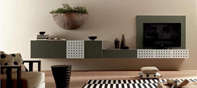 meuble-télé-design-moderne-salon-noir-blanc