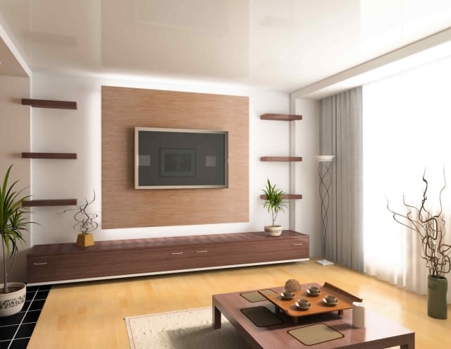 meuble-télé-idée-originale-armoire-bois-étagère-rangement