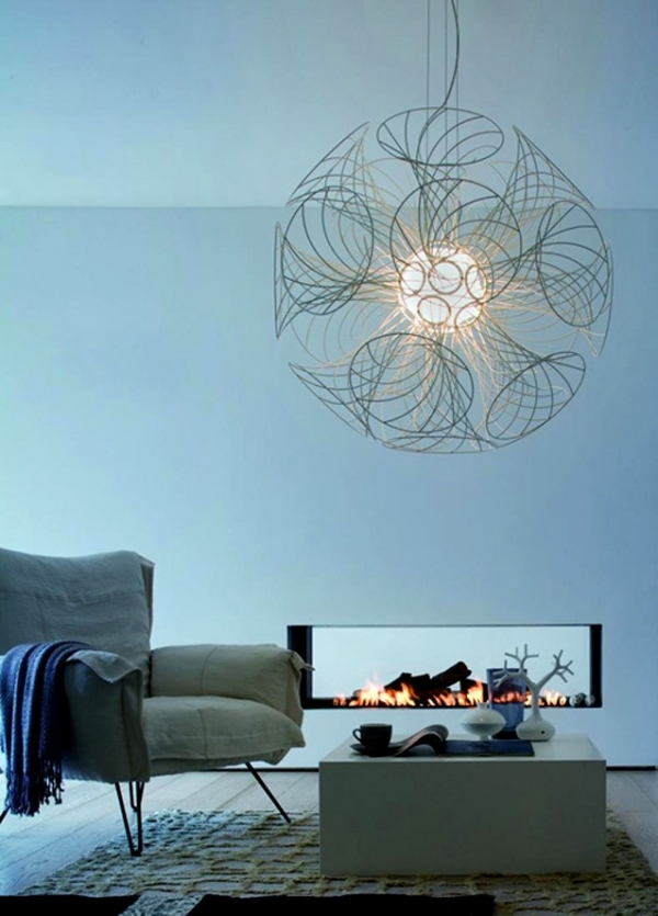 moderne-idée-lampe-design-plafond-forme-boule