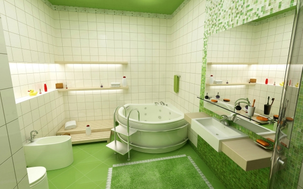 mosaïque-verte-grande-salle-bain-nature