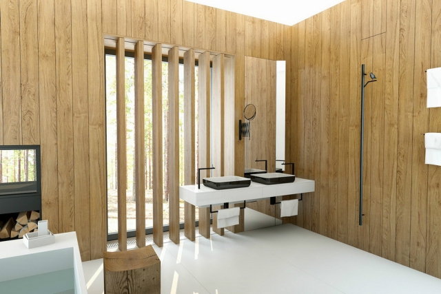 salle-bain-design-luxe-bien-être-bois-Evgeny-Irina-Patruschev-nature-concept