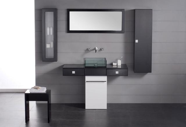 salle-de-bain-moderne-couleur-grise-blanc-table-lavabo