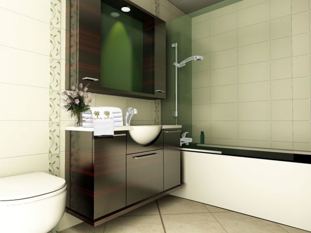 salle-de-bain-moderne-douche-baignoire-lavabo-miroir-rectangulaire