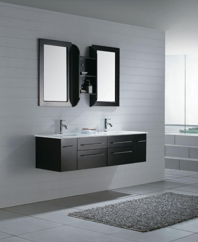 salle-de-bain-moderne-miroirs-rectangulaire-tapis-lavabos