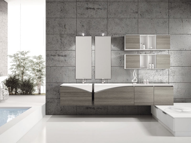 salle-de-bain-moderne-miroirs-rectangulaires-lavabo