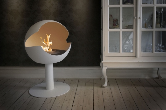 Cheminée bioéthanol vauni tradition et design contemporain Cheminée désign Ouverte