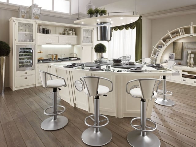 25-beaux-designs-tabouret-cuisine-assises-blanches-ovales-base-métallique
