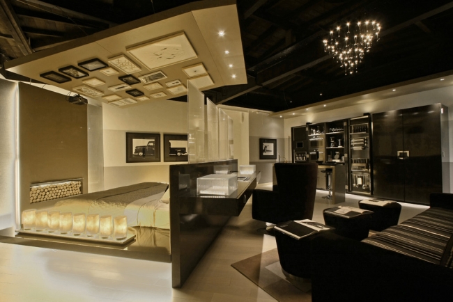 plafond moderne 33-idées-plafond-moderne-design-élégant-suspendu-beige-chambre-coucher