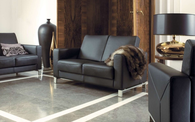canapé-cuir-convertible-parfait-chaque-intérieur-noir-moderne-élégant canapé cuir