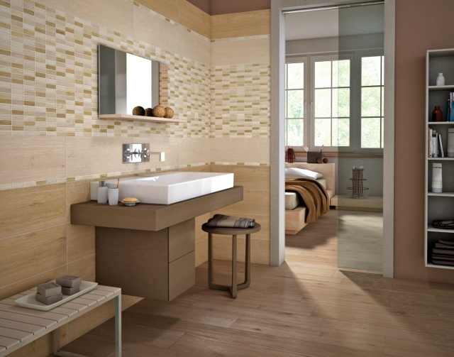Carrelage imitation parquet et parquet flottant 30 idées Carrelage parquet