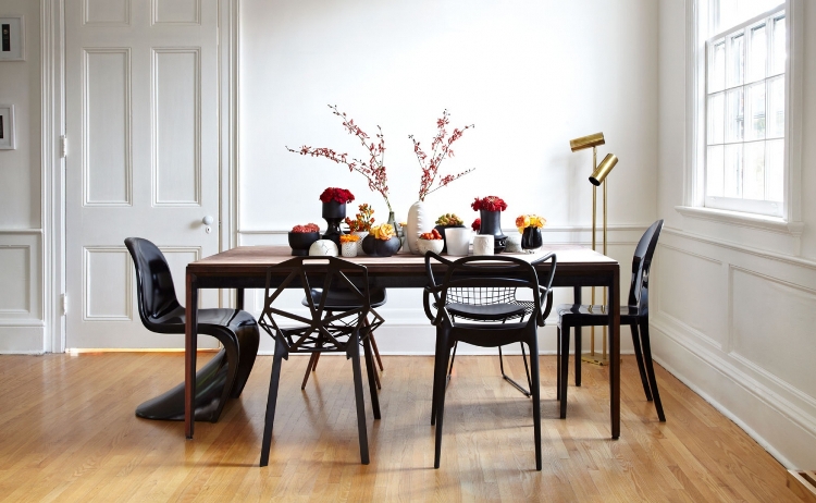 chaise-salle-manger-design-moderne-plastique-noir-table