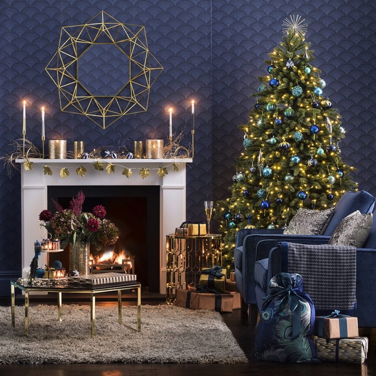 30 idées de déco de Noël pour le manteau cheminée