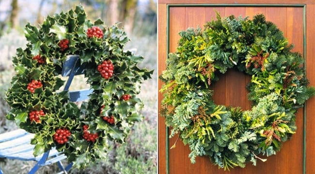 couronne-de-Noël-DIY-matériaux-naturels-églantier-branches-sapin