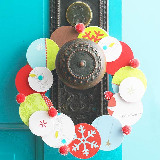 couronne-de-Noël-porte-DIY-cercles-ronds