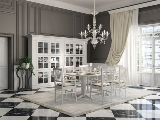 cuisine-blanche-grise-25-designs-ENGLISH-MOOD-Minacciolo-armoires-gris-blanc-table-chaises-blanches