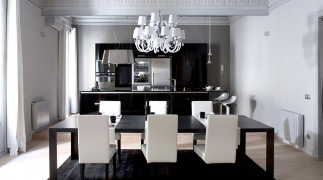 déco-moderne-noir-blanc-salon-lampe-plafond