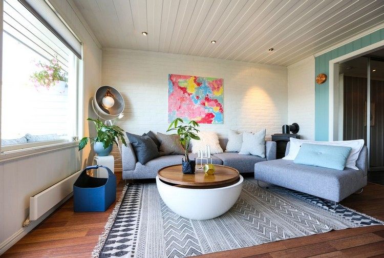 Déco scandinave 30 idées sur l'intérieur de style pur et simple Décoration salon style nordique