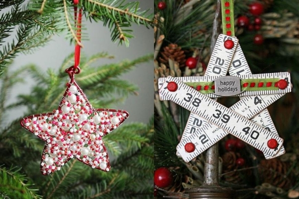 décoration-de-Noël-étoiles-mètre-DIY