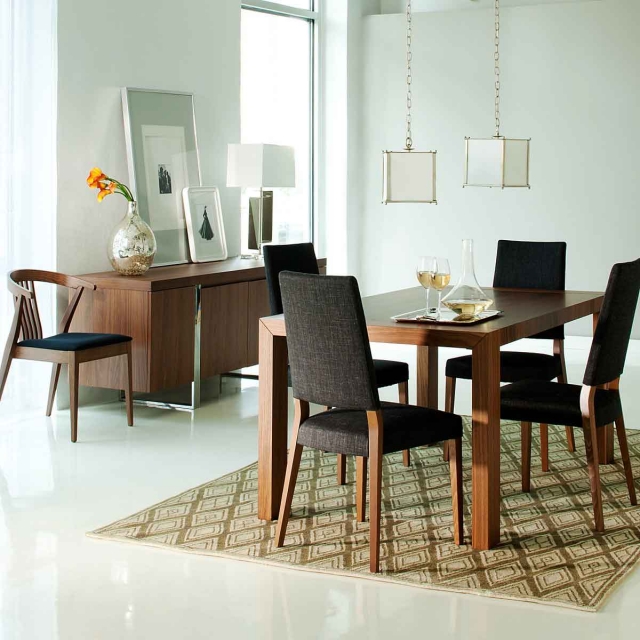 déco-salle-à-manger-idée-originale-table-bois-chaises