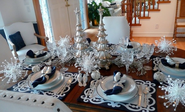 déco-table-Noël-2014-argent-bleu-marine