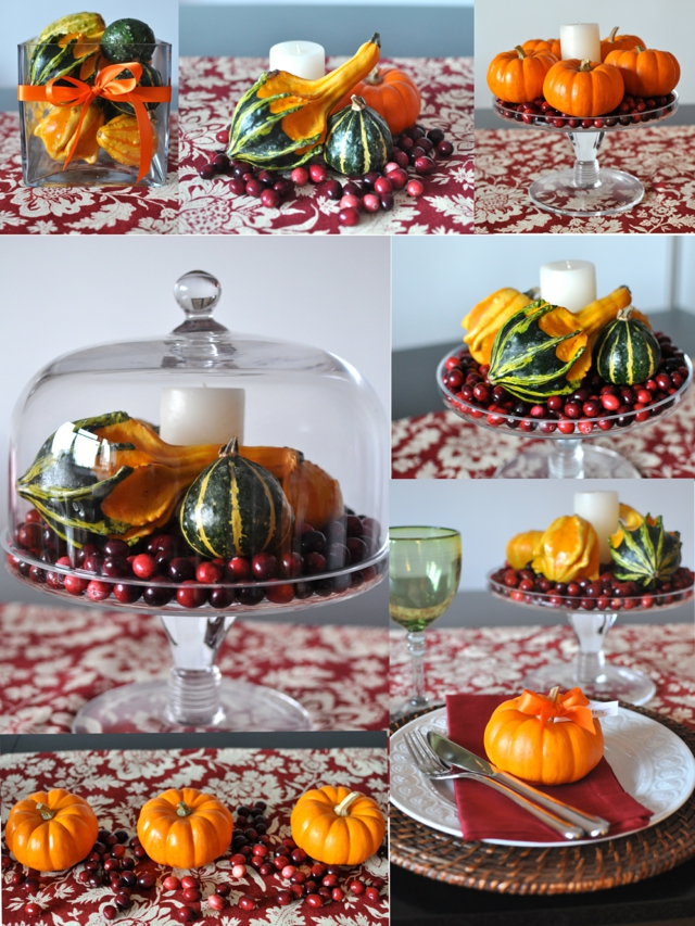 déco-table-petites-courges-baies-assiette-pied