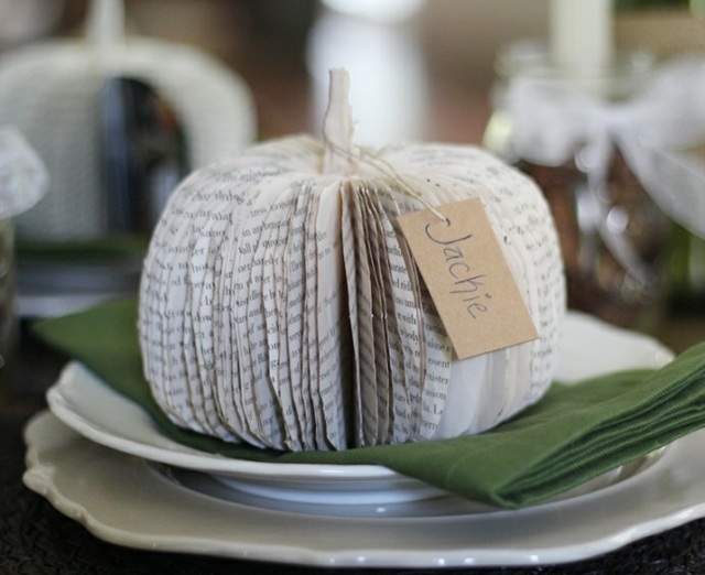 décoration-automnale-DIY-idée-originale-citrouille-papier