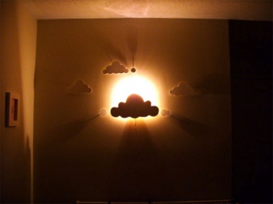 idée-luminaire-enfant-applique-murale-nuages