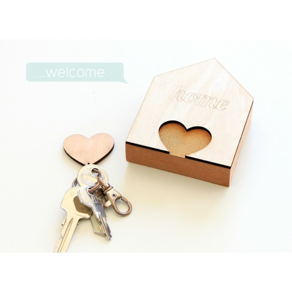idée-cadeau-romantique-porte-clés-coeur-maison
