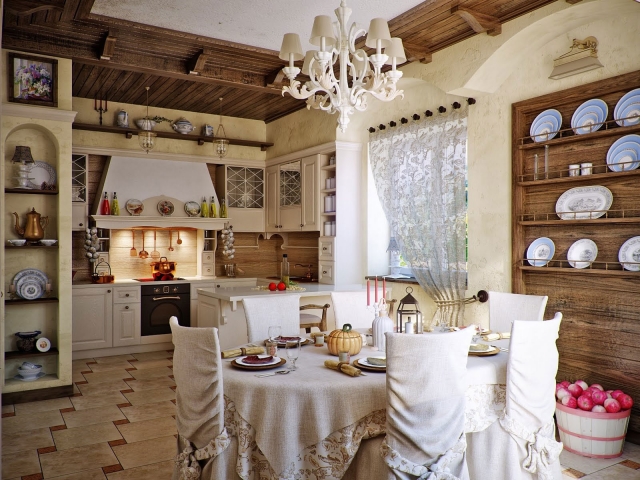 Idée cuisine - 30 idées de déco dans le style champêtre chic