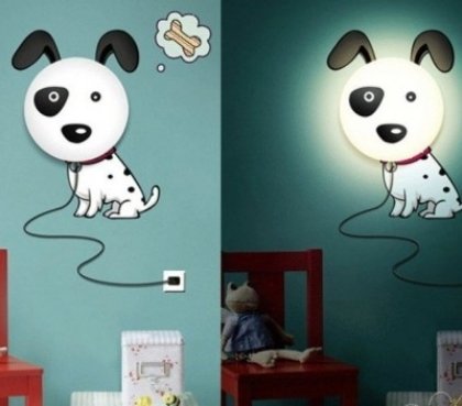 luminaire pour la chambre enfant applique-murale-originale