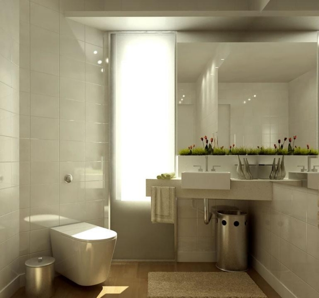 luminaire salle de bain moderne-2014-déco-miroir