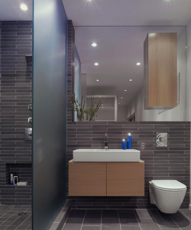 luminaire salle de bain moderne-spots-encastrés