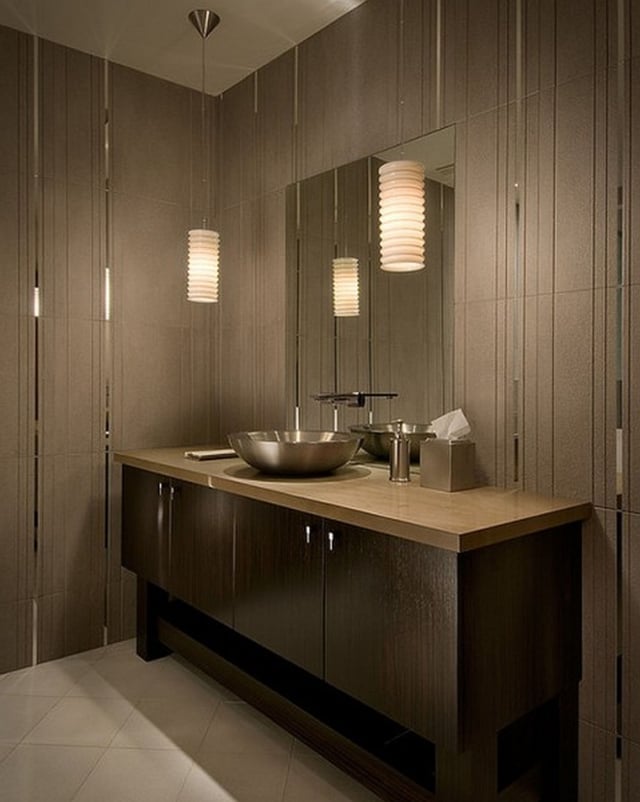luminaire salle de bain moderne-suspension-design