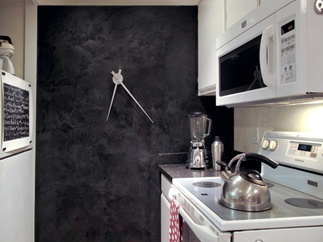 Revêtement mural cuisine murs personnalisés design sympa Peinture tableau cuisine