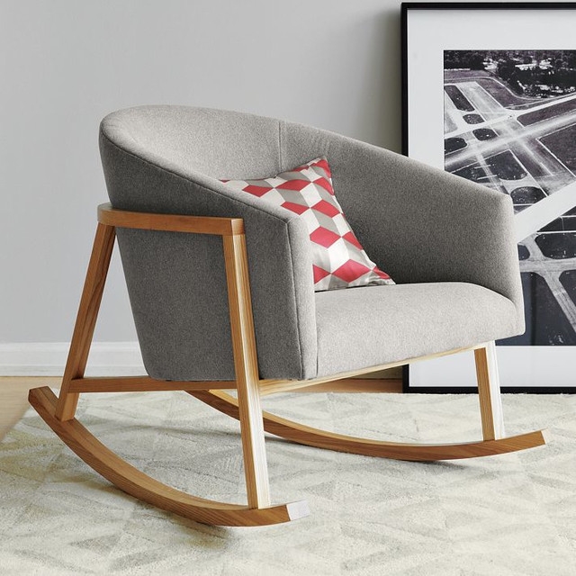 rocking chair design moderne Ryder-West-Elm