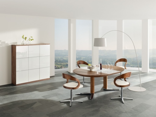 Salle à manger contemporaine 30 idées à couper le souffle Salle manger décor à Buffet