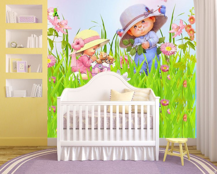 Stickers chambre bébé - 28 belles idées de décoration murale