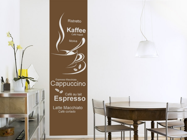 stickers-muraux-cuisine-25-idées-originales-marron-blanc-tasse-café-idée-originale