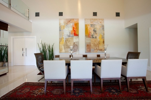 Tableaux déco comment choisir l'art dans le salon moderne? Les salons modernes de coin