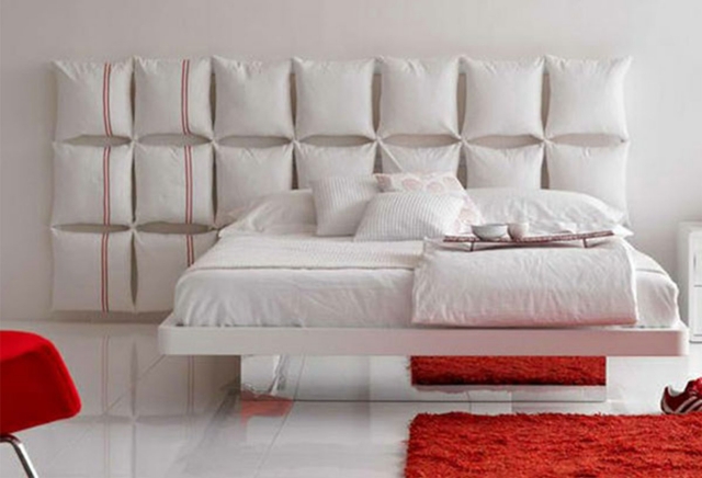 tête-de-lit-originale-tissu-chambre-à-coucher-grand-lit