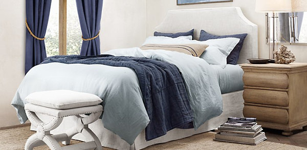 tête-lit-moderne-20-belles-idées-blanche-élégante-épuré-design tête de lit moderne