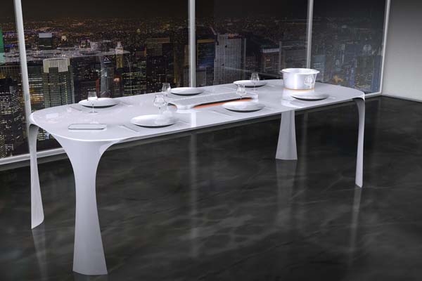 table-manger-20-idées-design-moderne-innovant-blanche-élégante-large