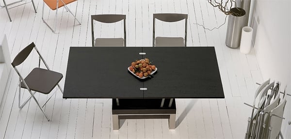 table-manger-20-idées-design-moderne-innovant-rectangulaire-noire-relevable-extensible